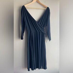 Maggy London Women Black Mid Dress Size 14